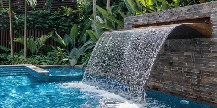 can a water feature create privacy in your backyard