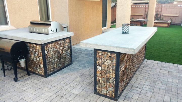 Gabion Baskets in Landscaping
